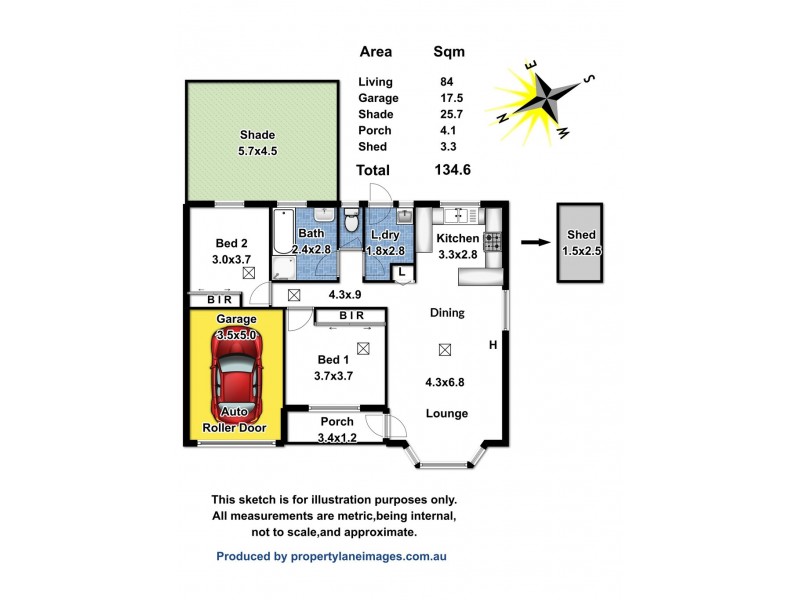 Unit 1-57 Kings Road, Salisbury Downs SA 5108 Floorplan