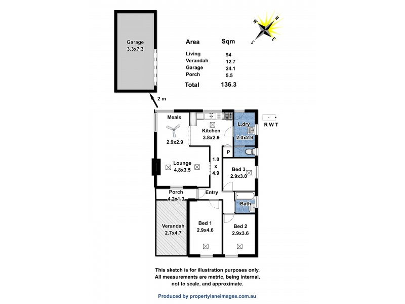 12 Grayling Street, Elizabeth East SA 5112 Floorplan