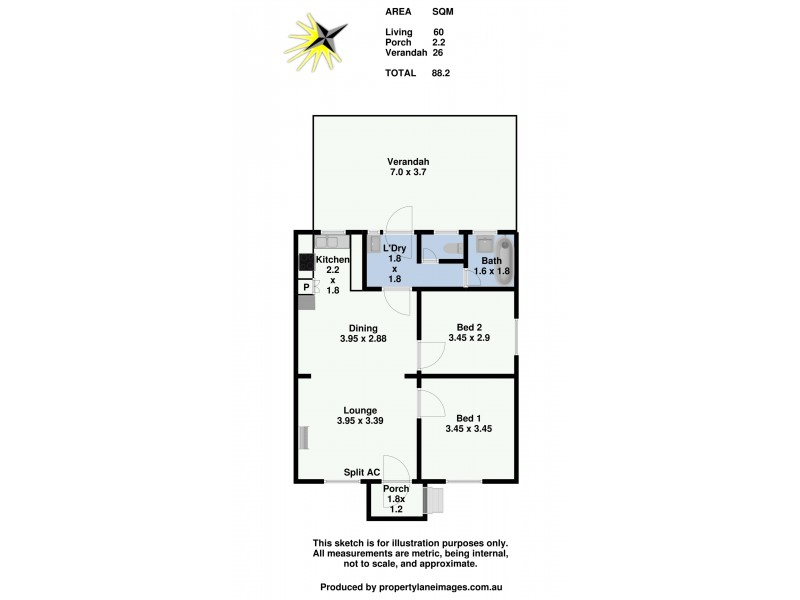 48 Loftis Road, Elizabeth Downs SA 5113 Floorplan