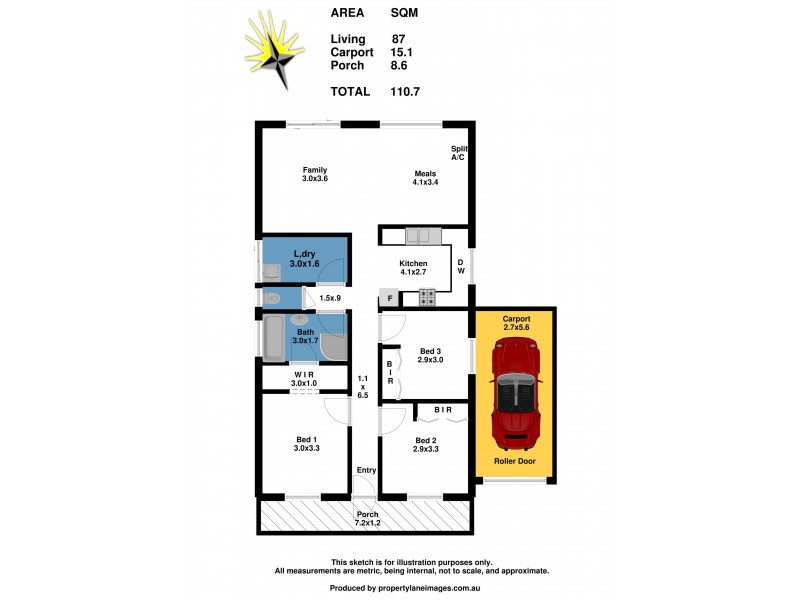 Unit 2/9 Keevil Street, Elizabeth SA 5112 Floorplan