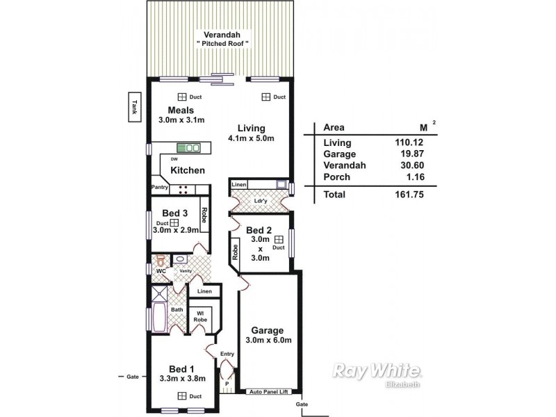 27 Monterey Drive, Munno Para West SA 5115 Floorplan