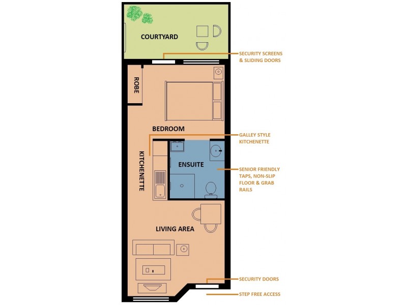 11/11-15 Hollywood Boulevard, Salisbury Downs SA 5108 Floorplan