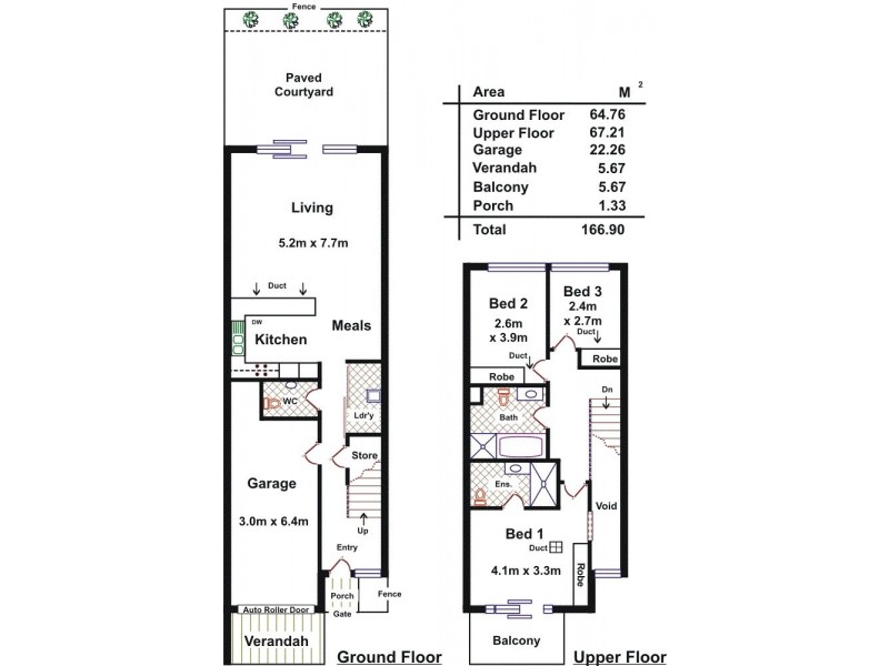 3 Everard Cct, Mawson Lakes SA 5095 Floorplan