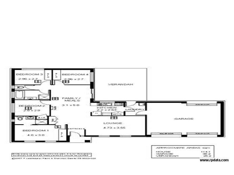 14 Camelot Drive, Blakeview SA 5114 Floorplan