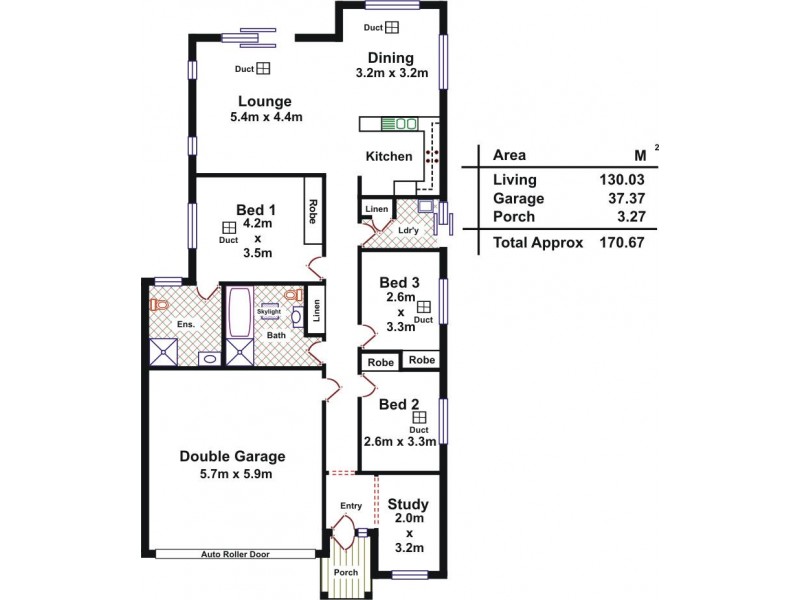 508 Andrews Road, Andrews Farm SA 5114 Floorplan