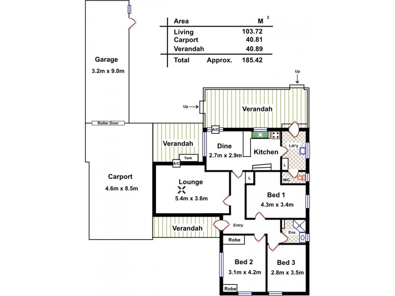 85 Midway Road, Elizabeth East SA 5112 Floorplan