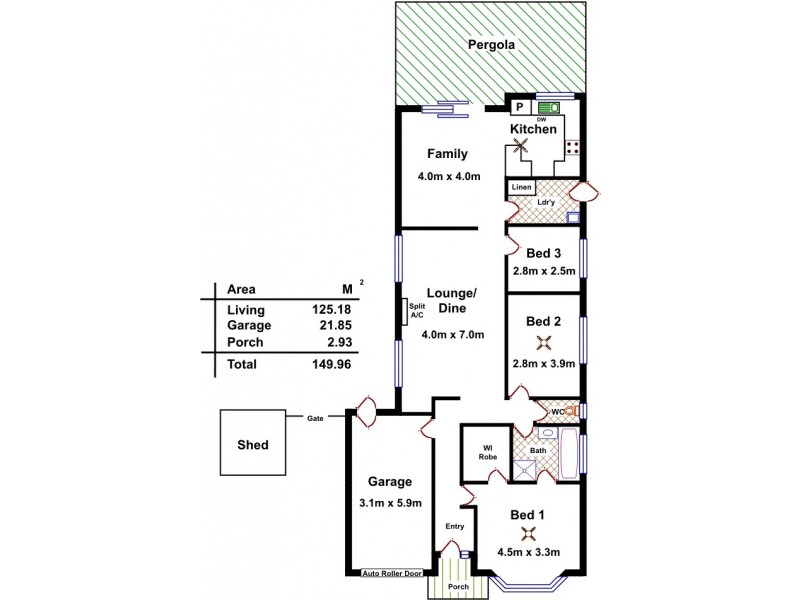 8 Cinnamon Grove, Blakeview SA 5114 Floorplan