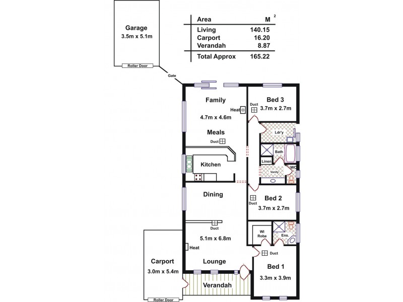 33 Amberdale Road, Blakeview SA 5114 Floorplan