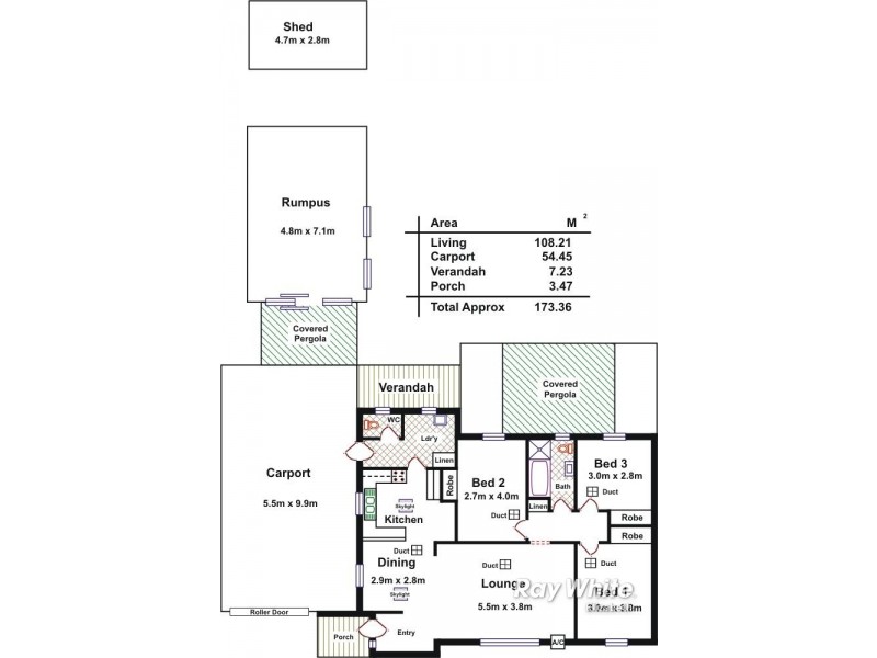 13 Inwood Road, Elizabeth East SA 5112 Floorplan