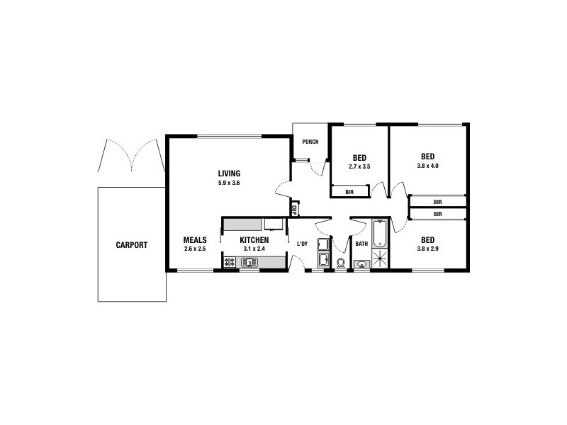42 Ballard Rd, Smithfield Plains SA 5114 Floorplan