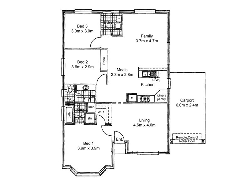 8. Dover Pl., Elizabeth Park SA 5113 Floorplan