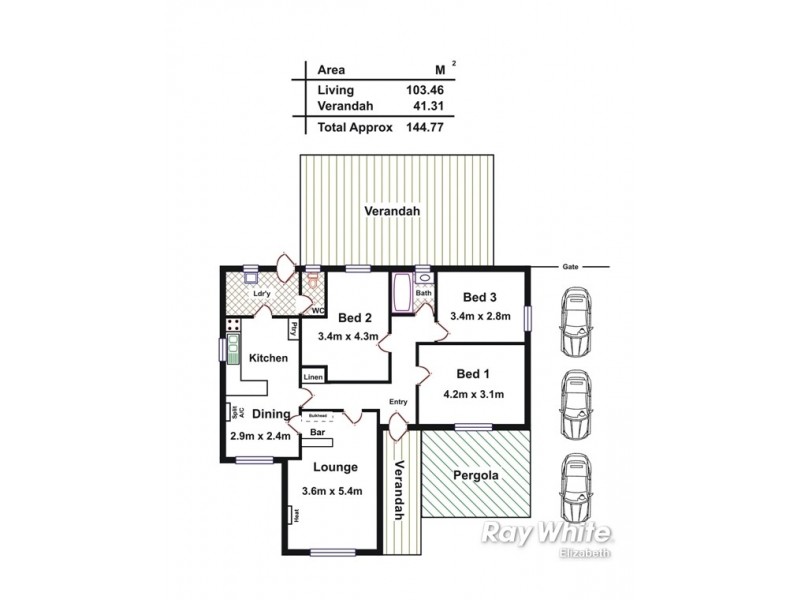 5 Dauntsey Rd, Elizabeth SA 5112 Floorplan
