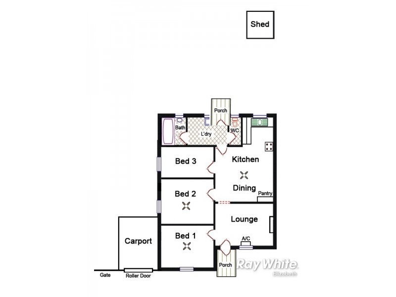 34 Stone Road, Elizabeth Downs SA 5113 Floorplan