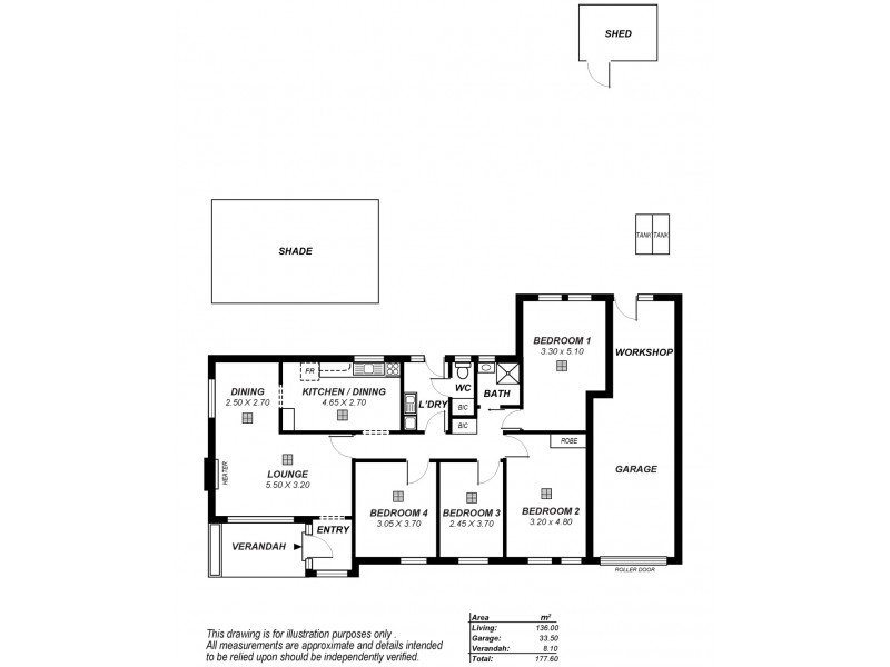 2 Penfold Street, Elizabeth South SA 5112 Floorplan