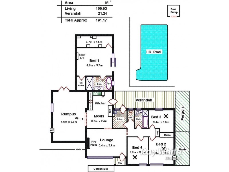 126 Coventry Road, Smithfield Plains SA 5114 Floorplan