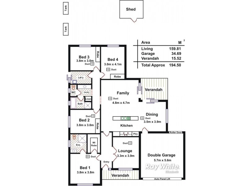 30 Discovery Way, Andrews Farm SA 5114 Floorplan