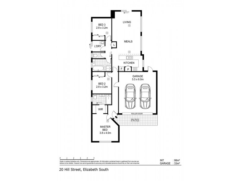 20 Hill Street, Elizabeth South SA 5112 Floorplan