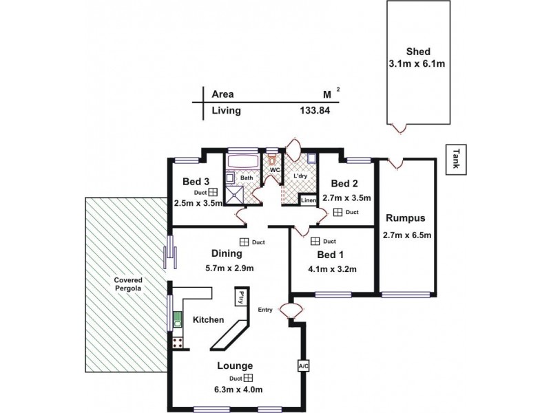 19 Riddoch Drive, Andrews Farm SA 5114 Floorplan
