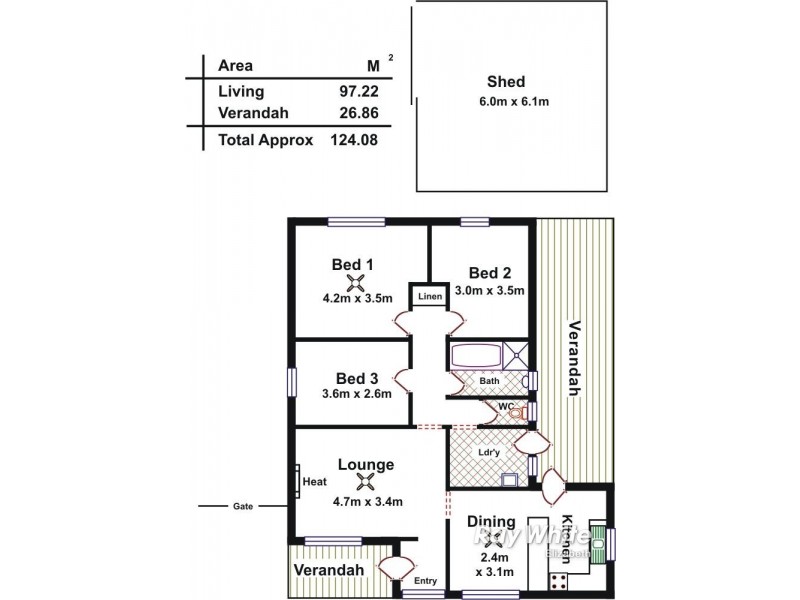 8 Pilsdon Street, Davoren Park SA 5113 Floorplan