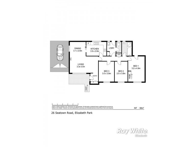 26 Seatown Road, Elizabeth Park SA 5113 Floorplan