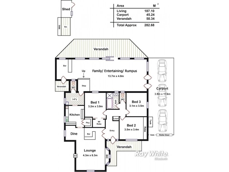 35 Mckenzie Road, Elizabeth Downs SA 5113 Floorplan