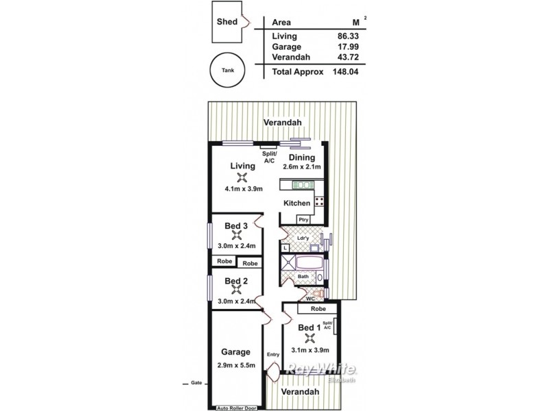 22 Lynton Court, Blakeview SA 5114 Floorplan
