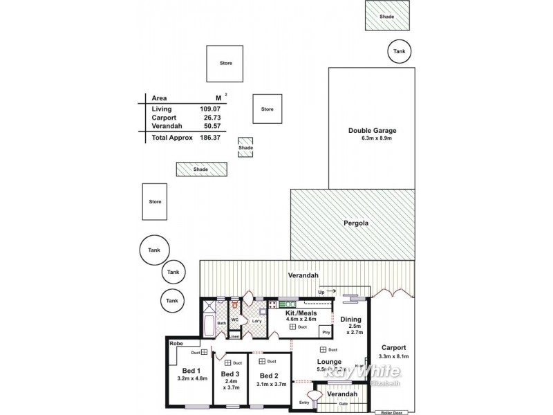 22 Short Road, Elizabeth SA 5112 Floorplan