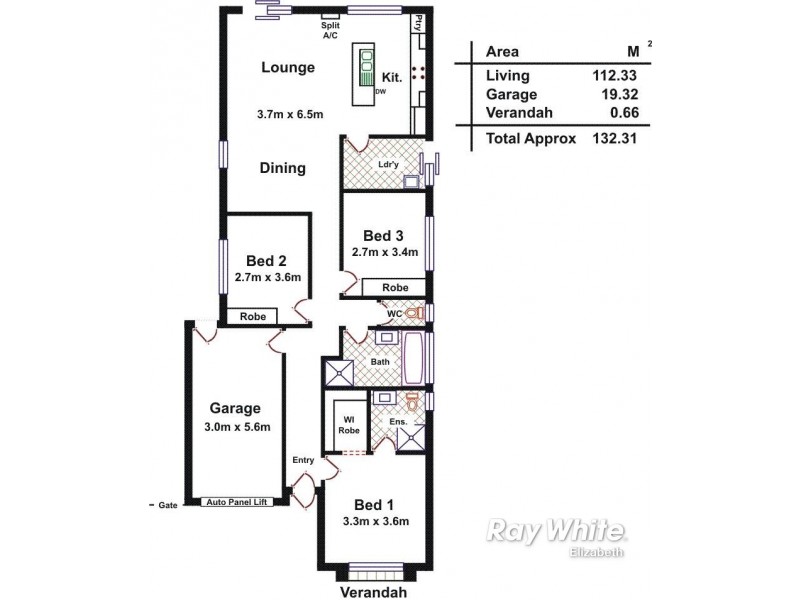 26 Semillon Crescent, Andrews Farm SA 5114 Floorplan