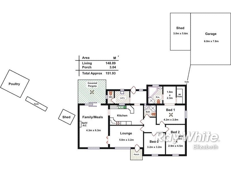 3 Duncan Crescent, Gawler South SA 5118 Floorplan