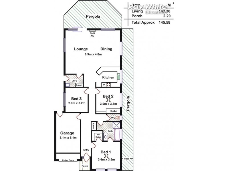 16 Chesterfield Walk, Hillbank SA 5112 Floorplan