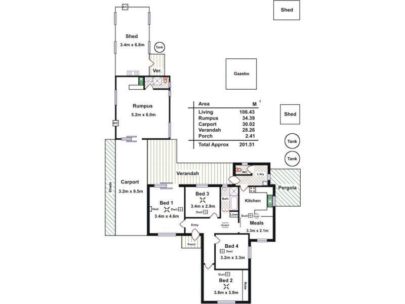34 Chaddenwick Road, Elizabeth Vale SA 5112 Floorplan