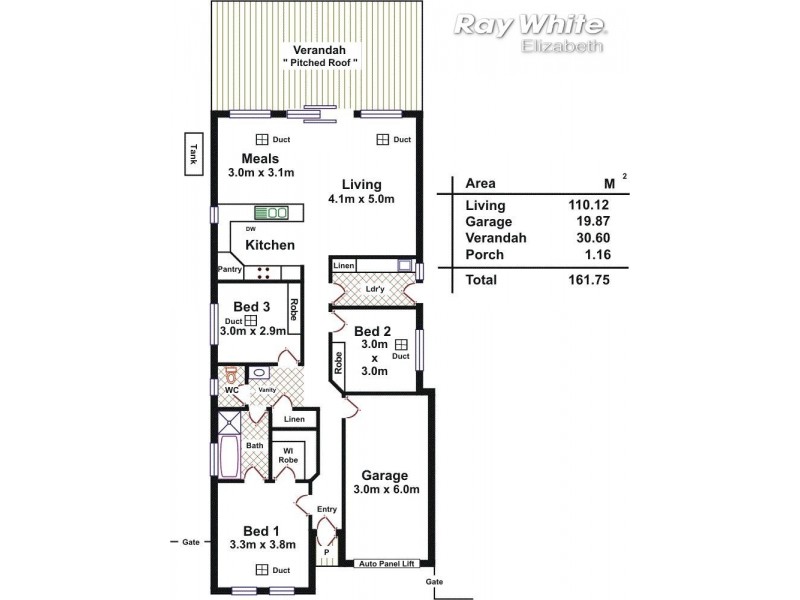 27. Monterey Dr, Munno Para West SA 5115 Floorplan