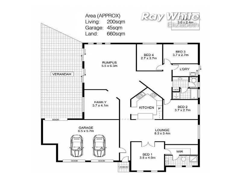 113 Highfield Dr, Hillbank SA 5112 Floorplan