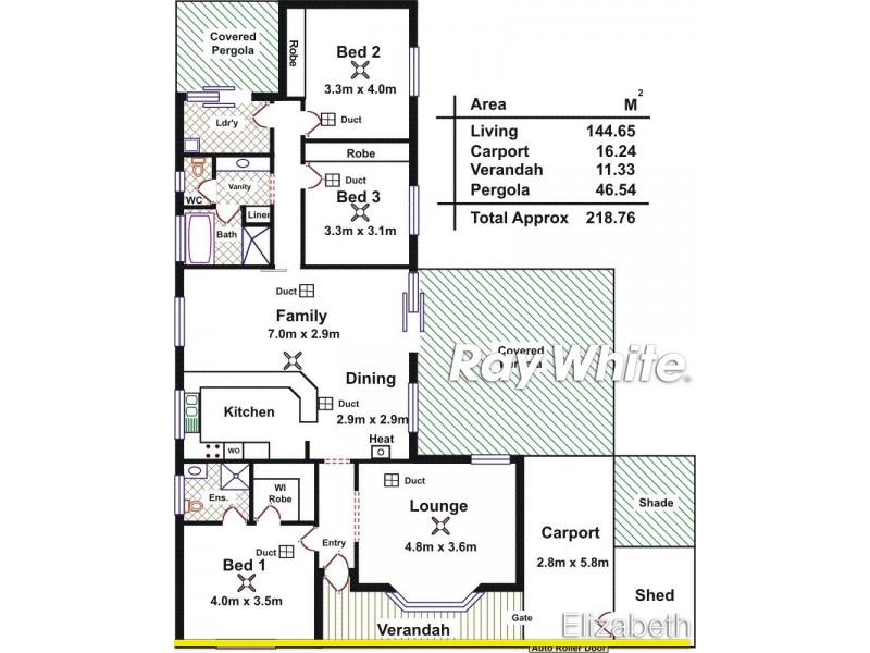 58 Ashwood Boulevard, Hillbank SA 5112 Floorplan
