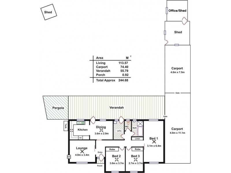 29 Thornton Way, Para Hills SA 5096 Floorplan