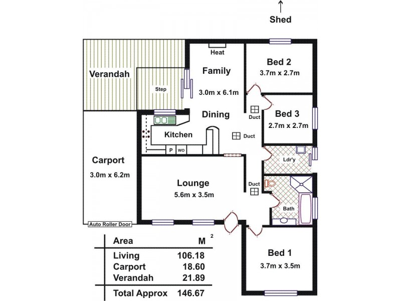 18 Insignia Avenue, Andrews Farm SA 5114 Floorplan