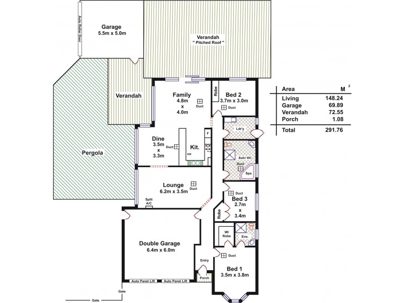 1 Lucy Drive, Munno Para West SA 5115 Floorplan