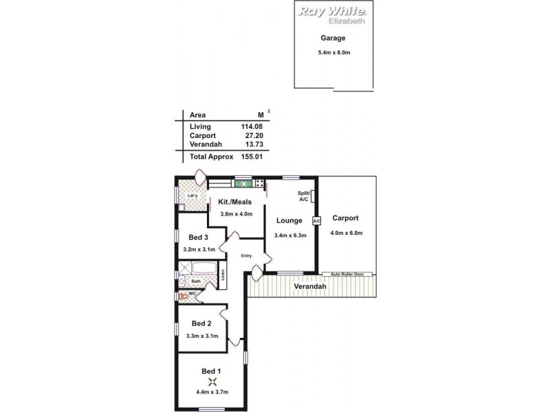 18 Enterprise Road, Elizabeth East SA 5112 Floorplan
