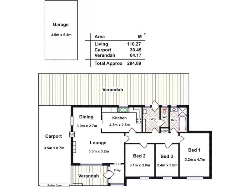 87 Midway Road, Elizabeth East SA 5112 Floorplan