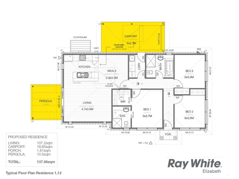 1-12 / 317-321 Burton Road, Burton SA 5110 Floorplan
