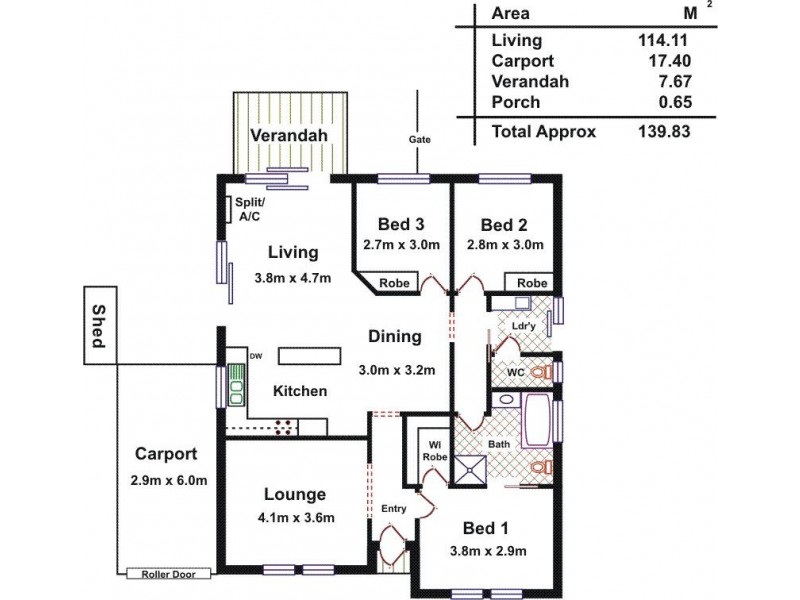 20 Innes Street, Elizabeth Park SA 5113 Floorplan