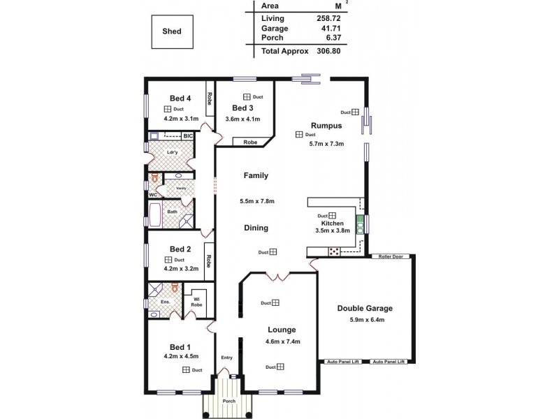 28 Arcadia Drive, Smithfield SA 5114 Floorplan