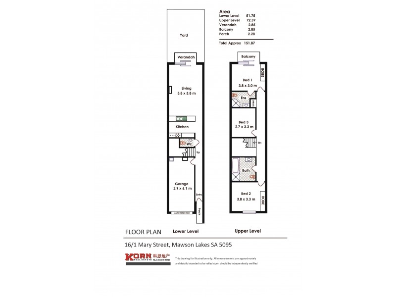 U16/1 Mary St.., Mawson Lakes SA 5095 Floorplan