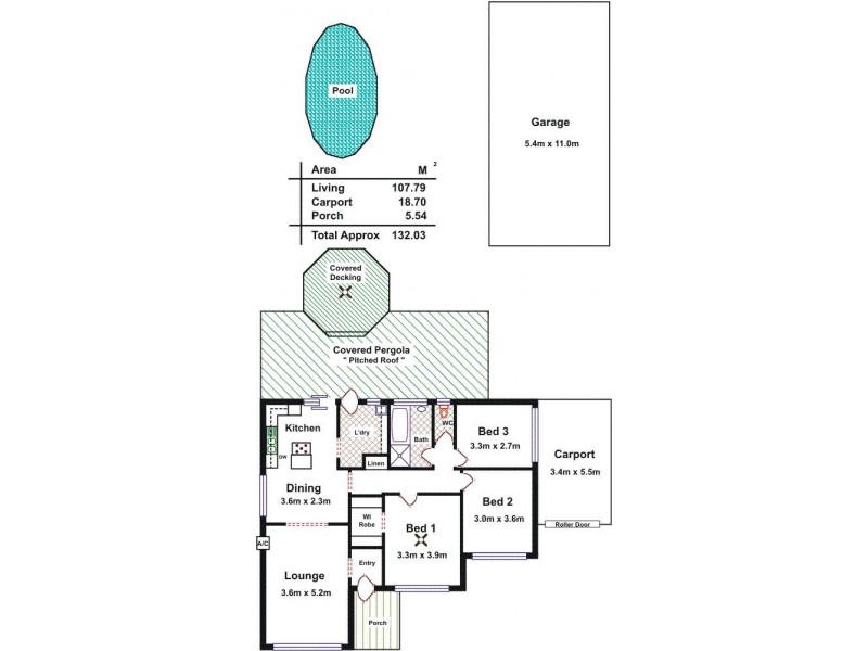 19 Lincoln Avenue, Parafield Gardens SA 5107 Floorplan