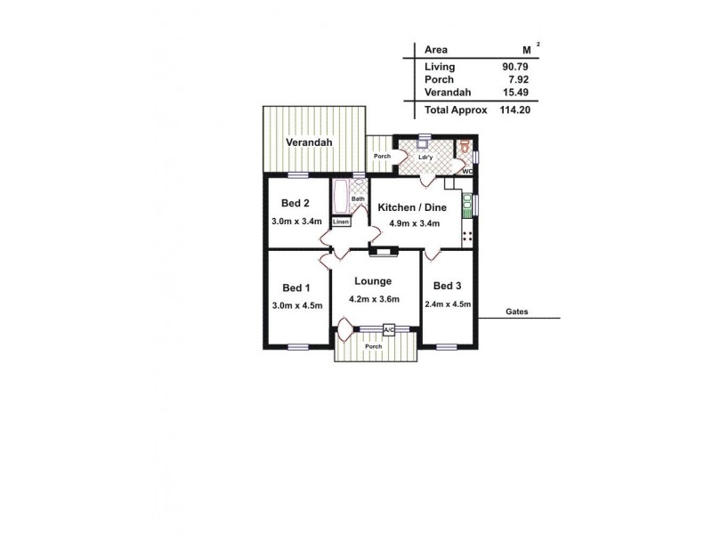 19 Stone Road, Elizabeth Downs SA 5113 Floorplan
