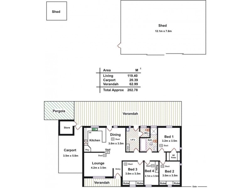 6 Palari Crescent, Munno Para SA 5115 Floorplan