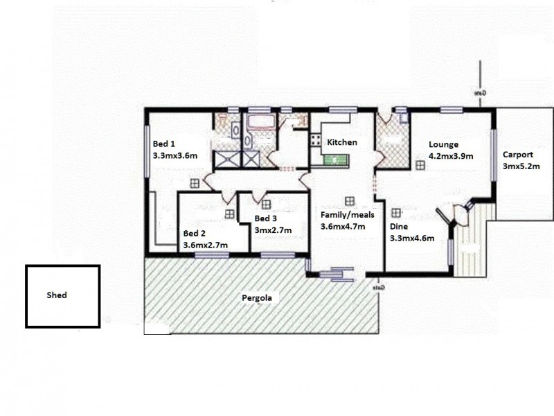 15 Shelter Close, Blakeview SA 5114 Floorplan
