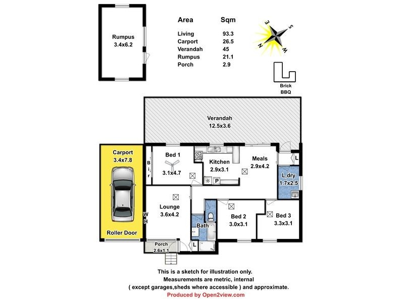 10 Fuller Crescent, Elizabeth East SA 5112 Floorplan