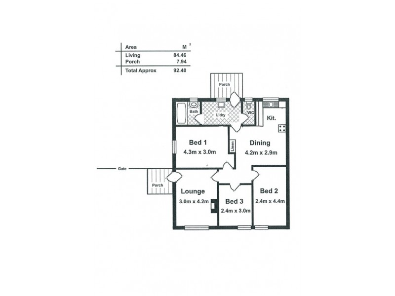 10. Milston Street, Elizabeth Grove SA 5112 Floorplan