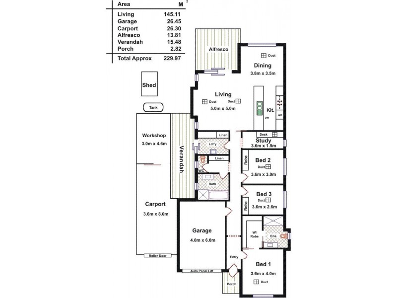 6 Soumada Road, Munno Para West SA 5115 Floorplan